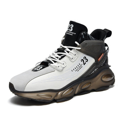 Damen High- Sneaker Sportlich Stabil Weite Passform