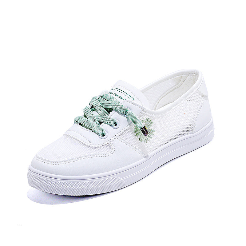 Damen Sneaker Luftiges Mesh Elastisch Sportlich
