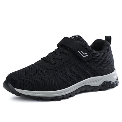 Damen Laufschuhe Atmungsaktives Mesh Rutschfest Klettverschluss