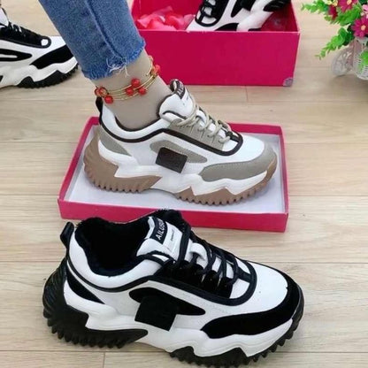 Damen Sneaker Chunky Modisch