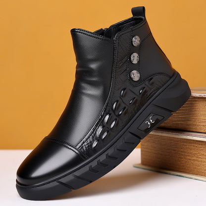 Damen Stiefeletten Rutschfest Schwarz Winter - Norvielle