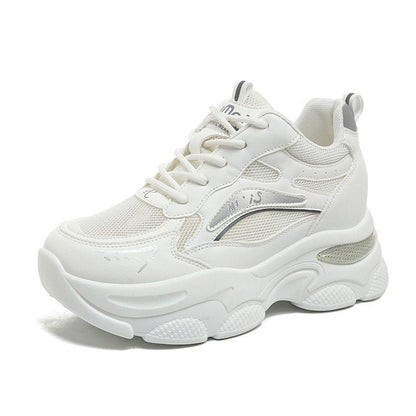 Damen Sneaker Atmungsaktives Mesh Komfortabel Mit Dämpfung