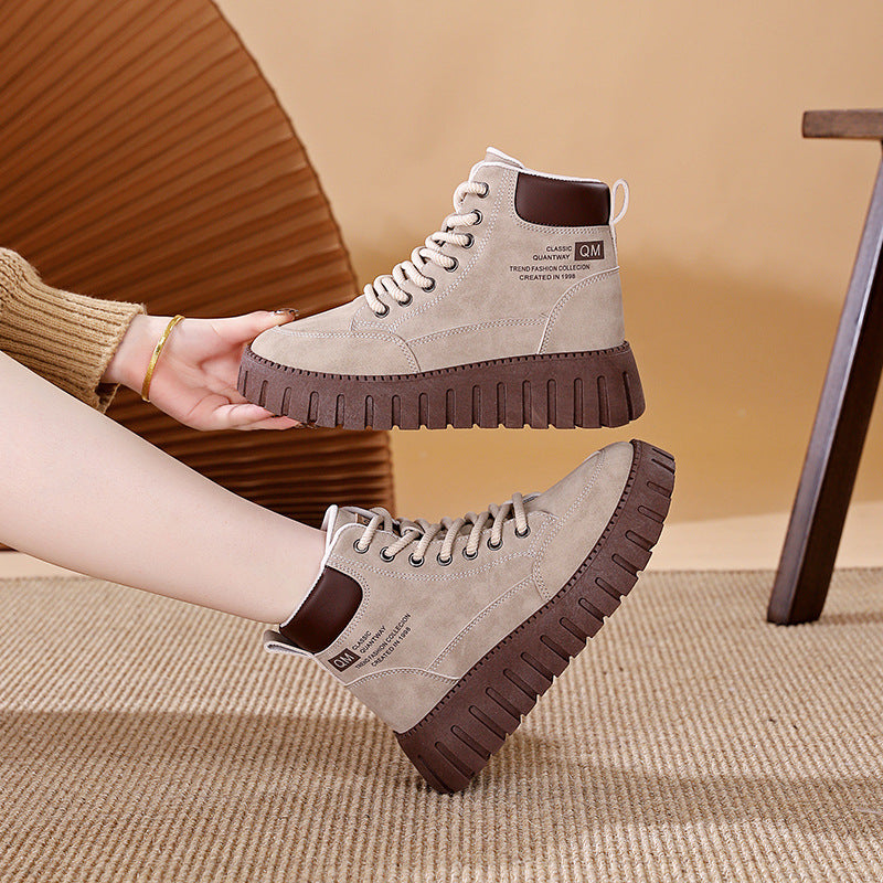 Damen High- Sneaker Dicksohle