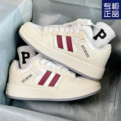 Damen Sneaker Retro Plimsolls Polsterung