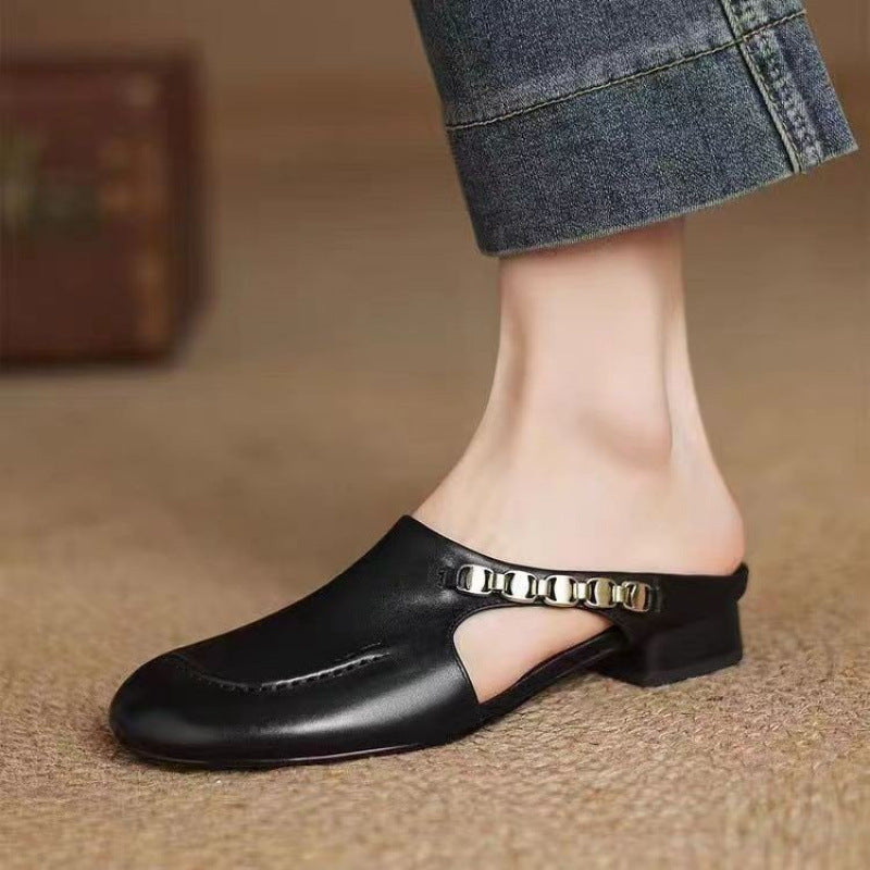 Damen Clogs Bequem Elegant mit Dekorationen