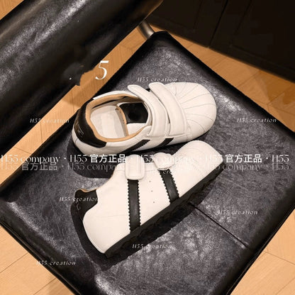 Damen Sneaker Komfortabel Klettverschluss Modern wird zu