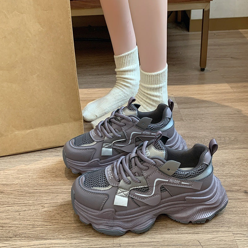Damen Sneaker Leichtes Mesh Bequeme Laufsohle