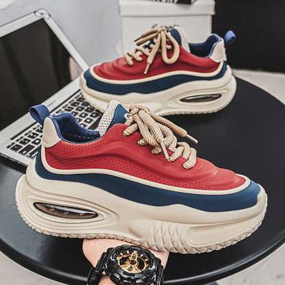 Damen Sneaker Chunky bequem Luftpolster Sohle Weite Passform - Norvielle