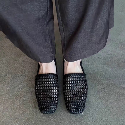 Damen Slipper Bequem Lässig Mit Netzdesign