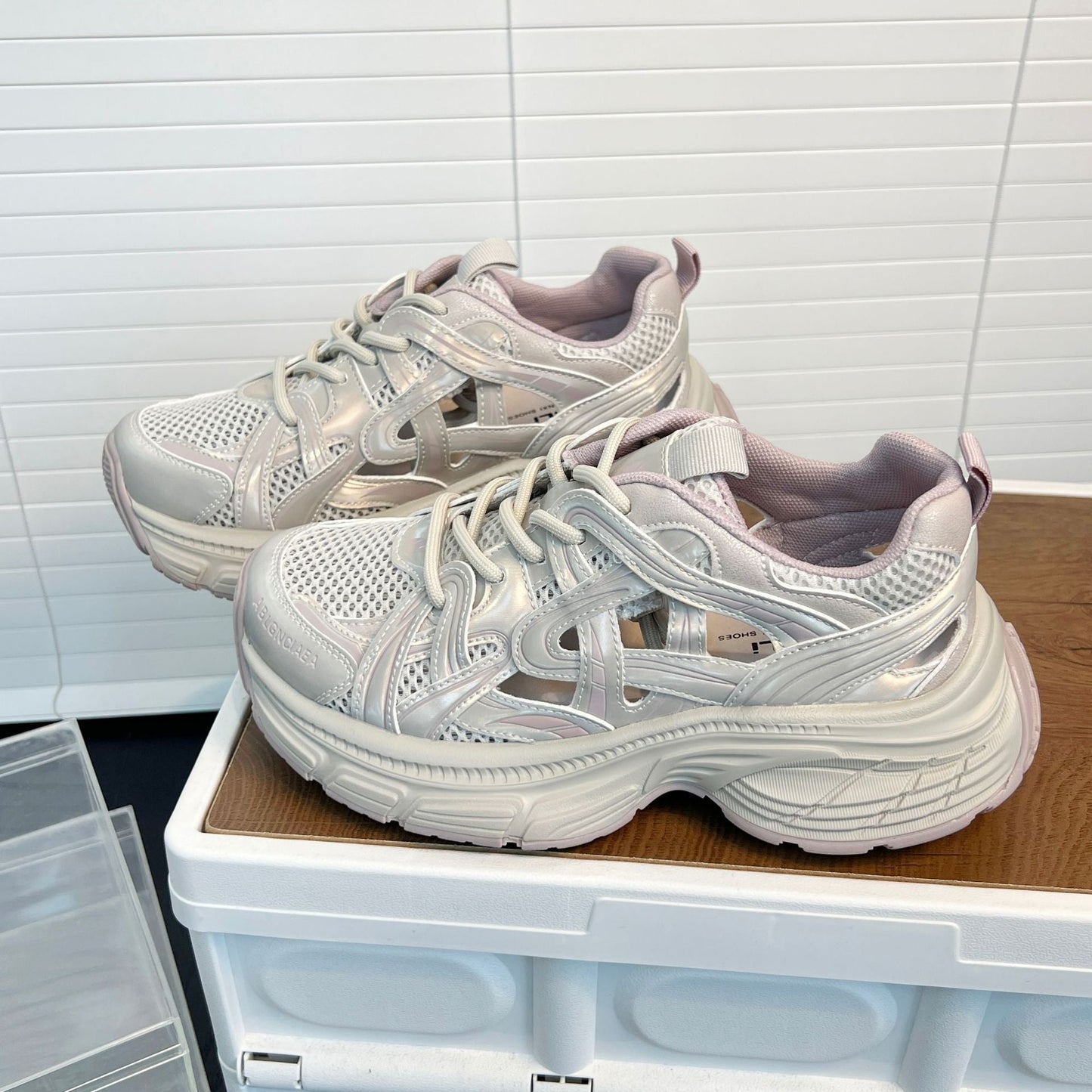 Damen Laufschuhe Atmungsaktives Mesh Leicht mit Dämpfung