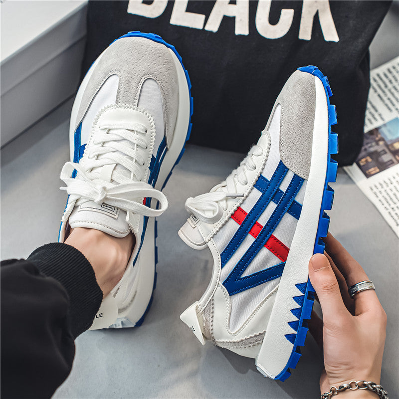 Damen Sneaker Retro Sport Stil