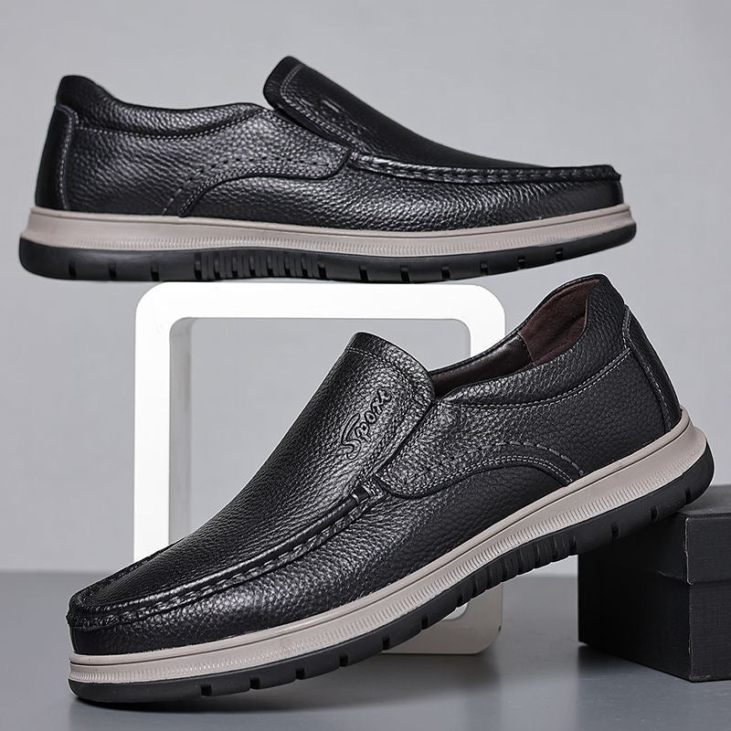 Herren Mokassins Slip-On Schuhe Rutschfest