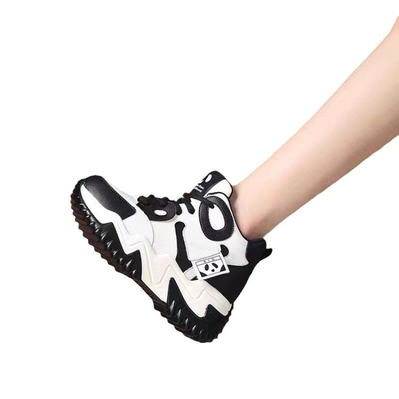 Damen High- Sneaker Atmungsaktives Mesh Griffige Laufsohle