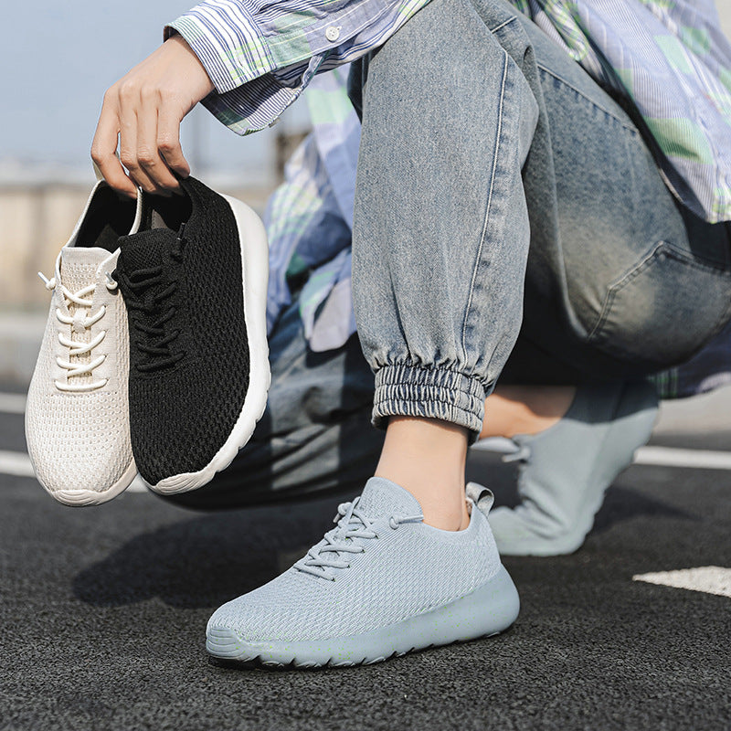 Damen Sneaker Atmungsaktives Netz Leicht Flexibel