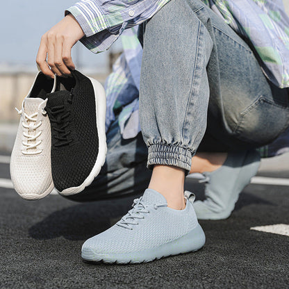 Damen Sneaker Atmungsaktives Netz Leicht Flexibel