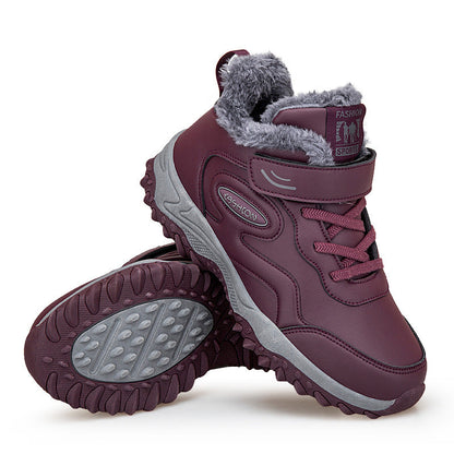 Damen Schnürstiefel Warm Winterstiefel Heidi Style