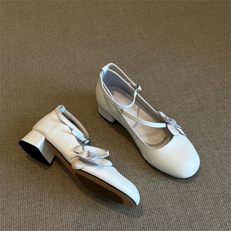 Damen Ballerinas Bequem Blumen Sommer