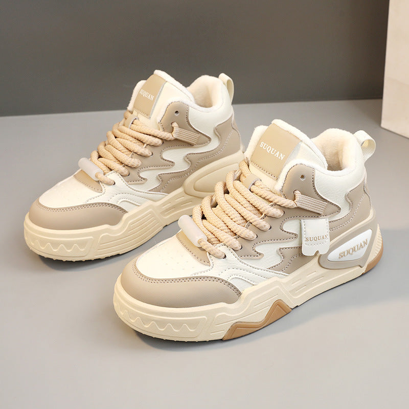 Damen High- Sneaker Bequem Sportlich
