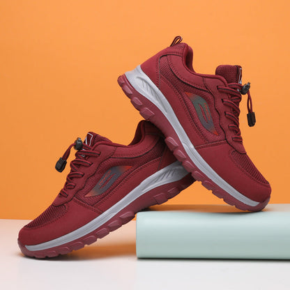 Damen Sportschuhe Freizeitsneaker Flexibel Schnellschnürsystem