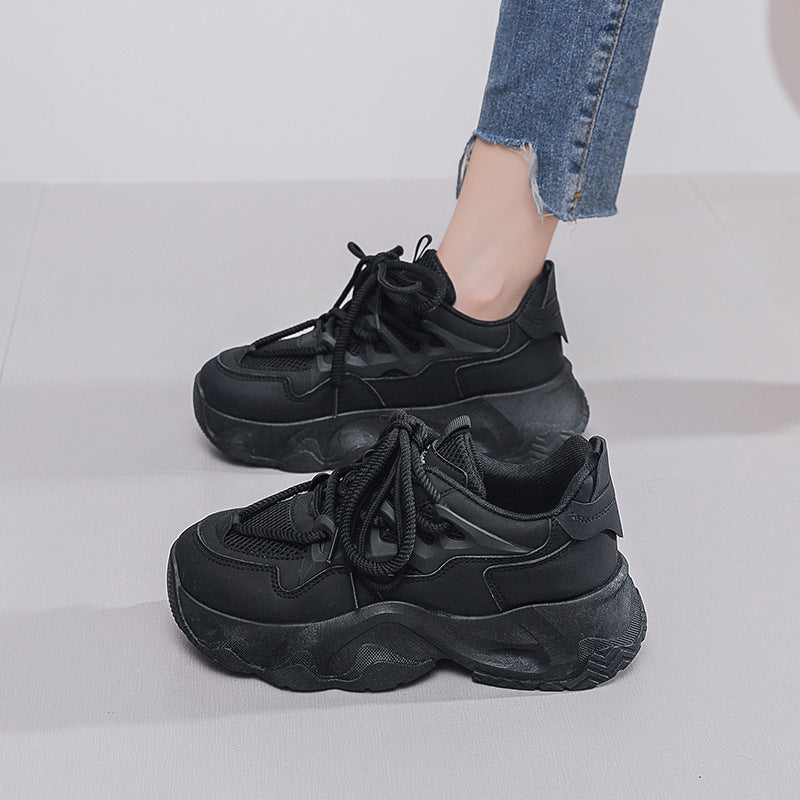 Damen Chunky Sneaker Atmungsaktiv Rutschfest