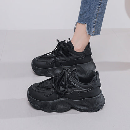 Damen Chunky Sneaker Atmungsaktiv Rutschfest