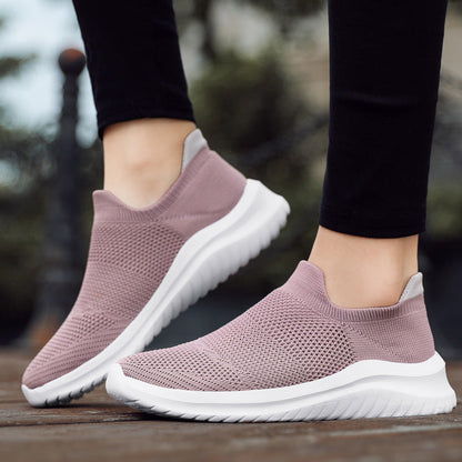 Damen Laufschuhe Atmungsaktives Material Elastisch
