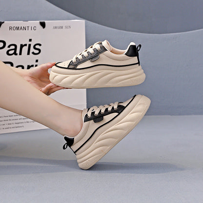 Damen Sneaker Bequem Atmungsaktiv Chunky