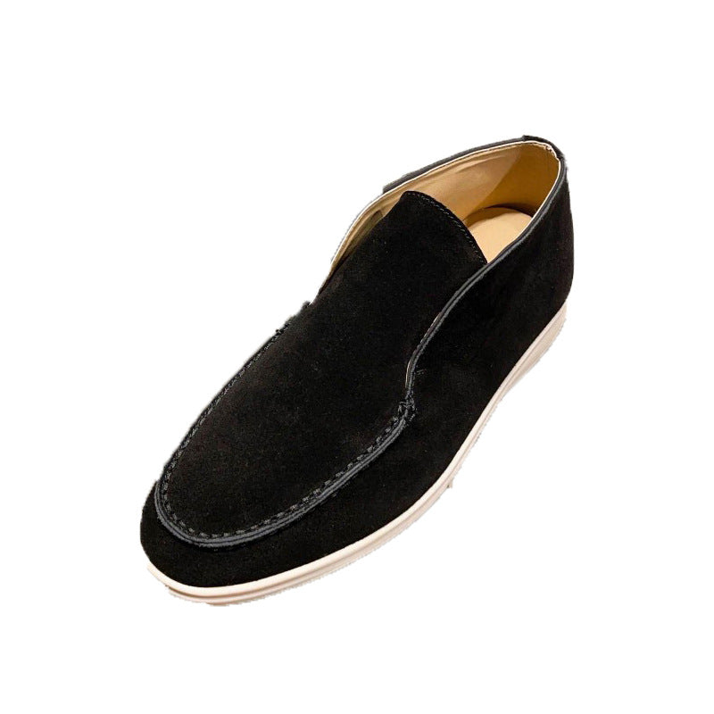 Damen Mokassins Wildleder Bequem