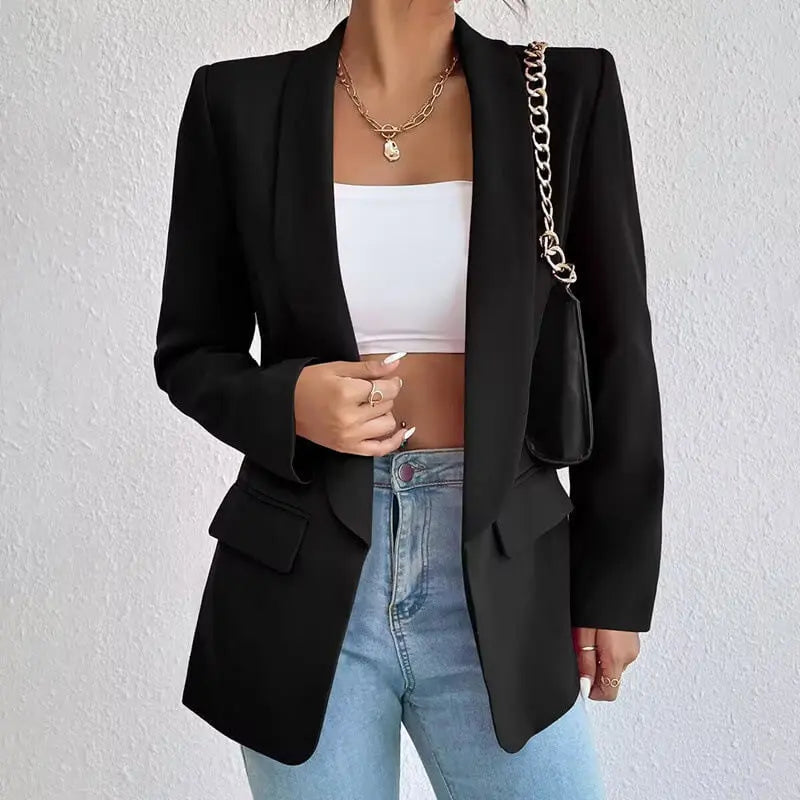 Damen Blazer Klassisch Elegantes Design - Norvielle