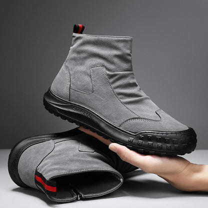 Damen Stiefel Ankle Boots Elastisch Robust Winter