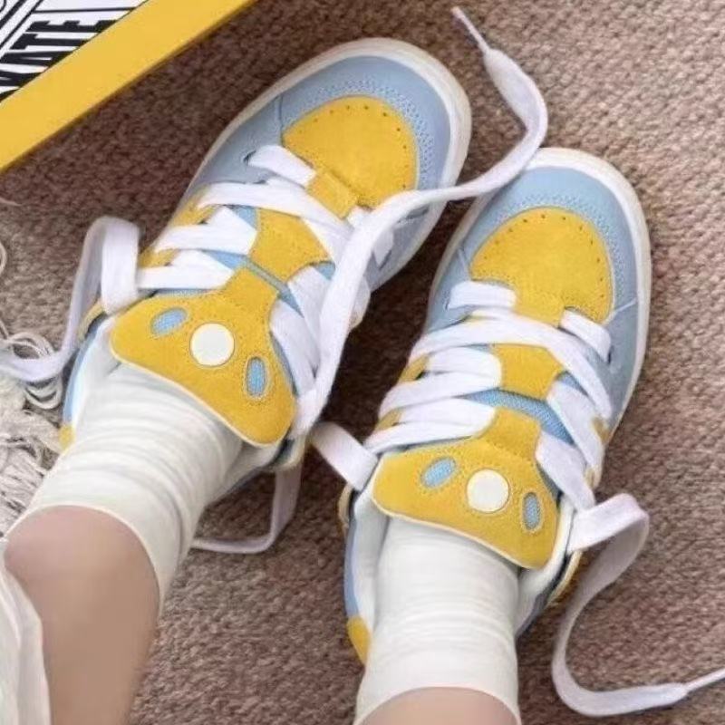 Damen Sneaker Sportlich Geopolstert Bunt