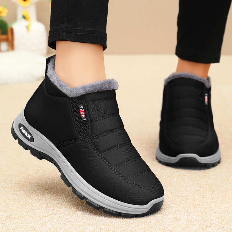 Damen Winterstiefel Wetterfest Warm Gefüttert