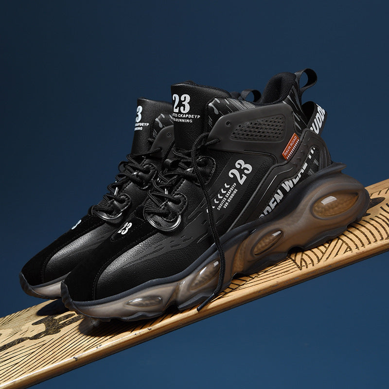 Damen High- Sneaker Sportlich Stabil Weite Passform