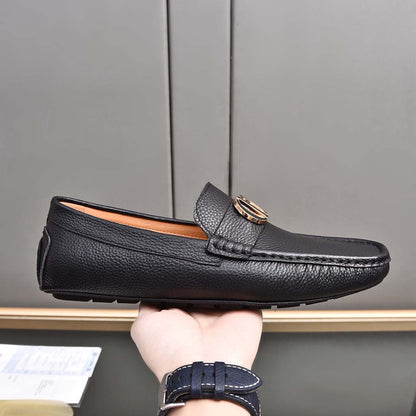 Damen Mokassins aus Leder Elegant