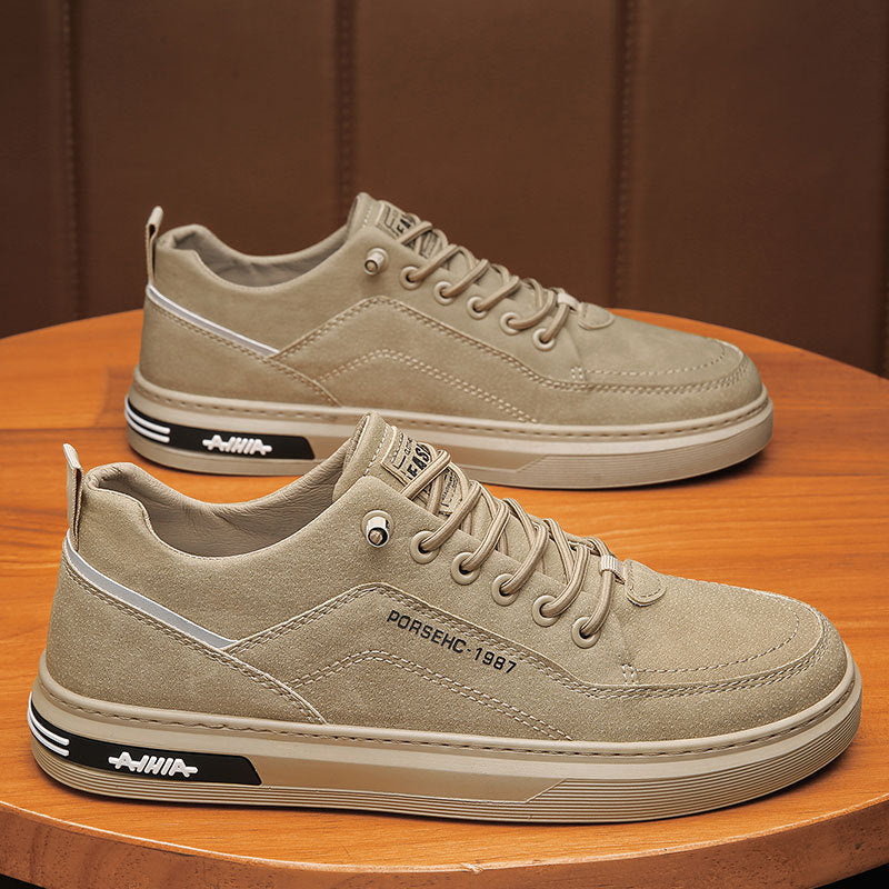 Damen Sneaker Komfortsohle Weiß - Norvielle