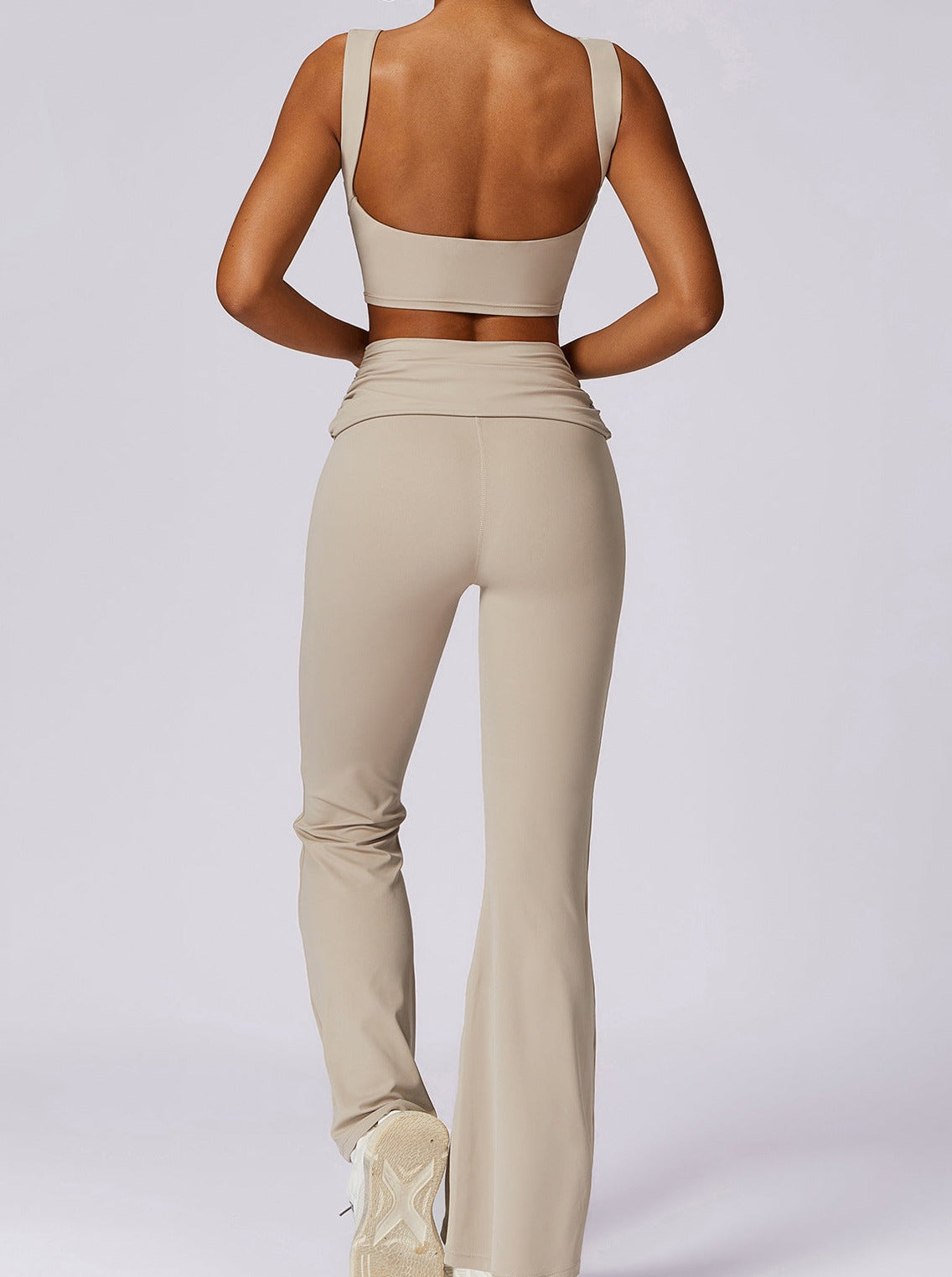 Damen High-Waist Leggings Stretch Gummibund
