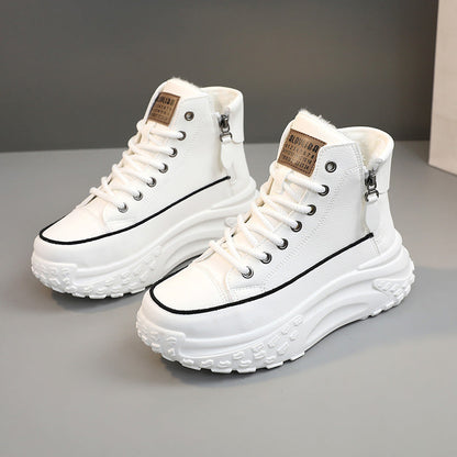 Damen Hoch Sneaker Bequem