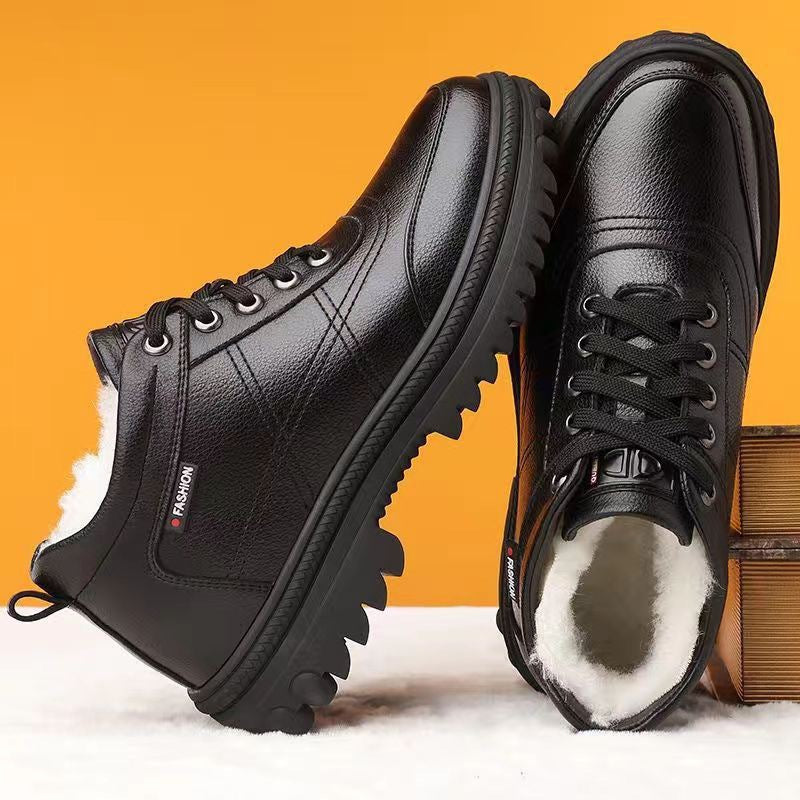 Herren Warm Gefütterte Freizeitschuhe Winter