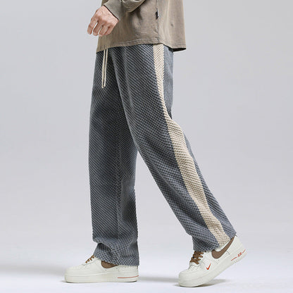 Herrenhose Relaxed Fit Streifen Bequem