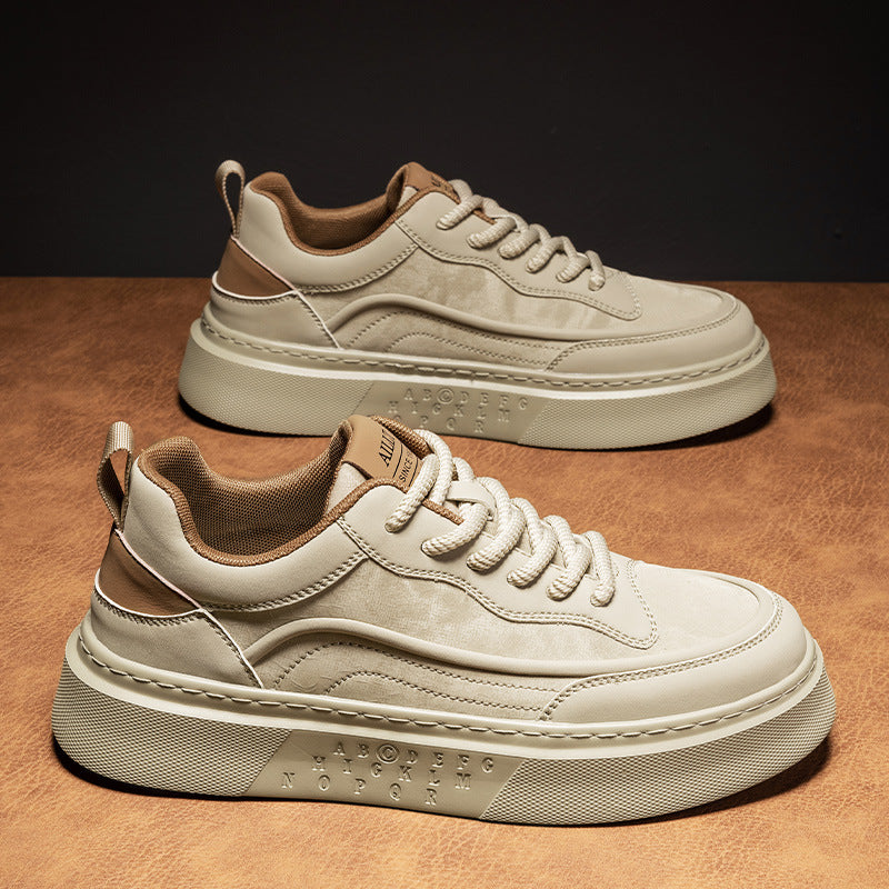 Damen Sneaker Leder Sportlich