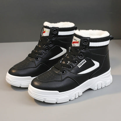 Damen High- Sneaker Warmes Innenfutter Strapazierfähig
