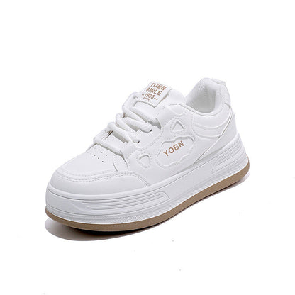 Damen Sneaker Bequem Dicke Sohlen Modisch