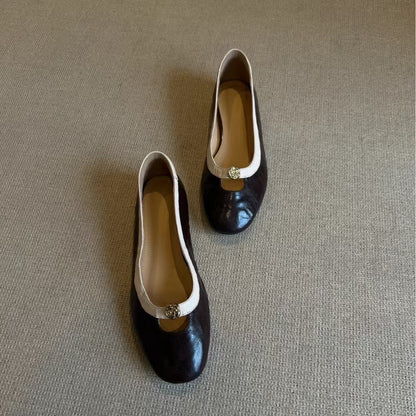 Damen Ballerinas Elegante Flats