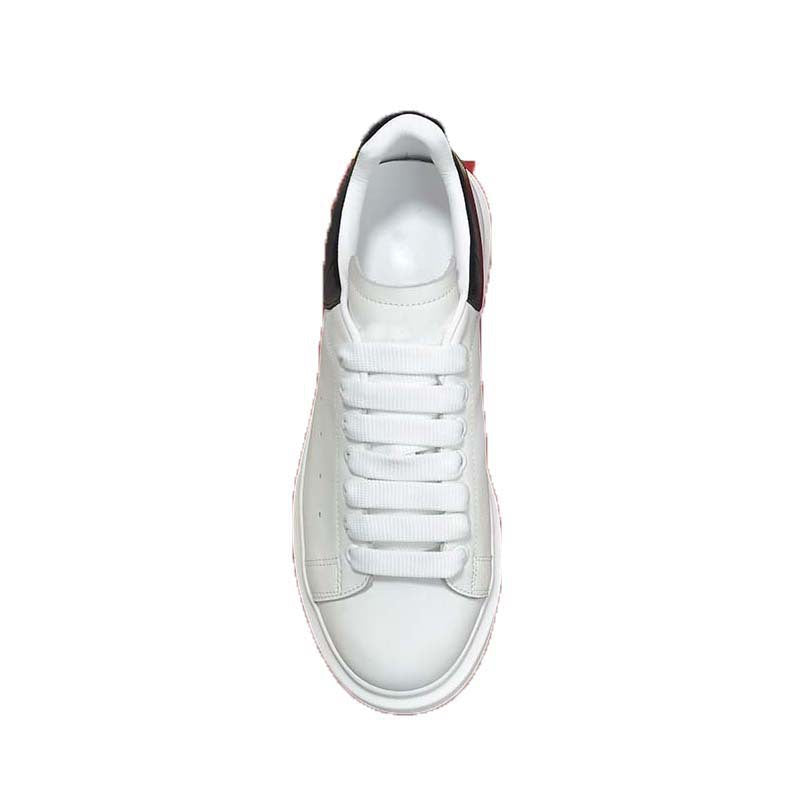 Damen Sneaker Leder Weich Gepolstert