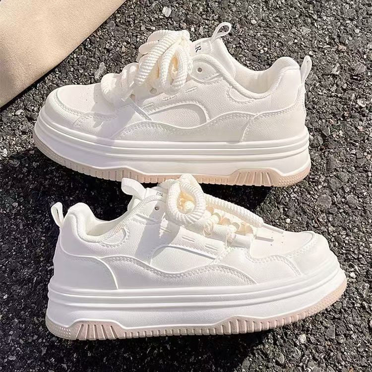Damen Sneaker Bequem Dämpfende Laufsohle