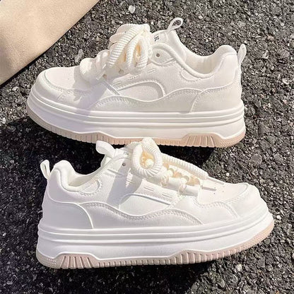 Damen Sneaker Bequem Dämpfende Laufsohle