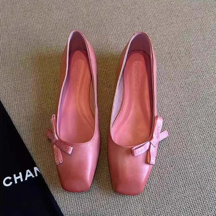 Damen Hochhackige Pumps Schwarz Mit Schleife - Norvielle