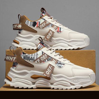 Damen Sneaker Modernes Grafikdesign Dämpfende Sohle