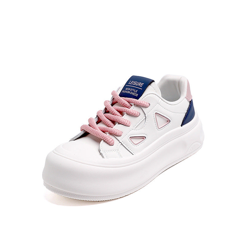 Damen Plattform Sneaker Hoch Modisch