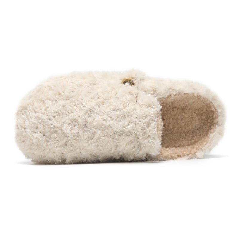 Damen Hausschuhe Flauschig Warm Weiches Futter